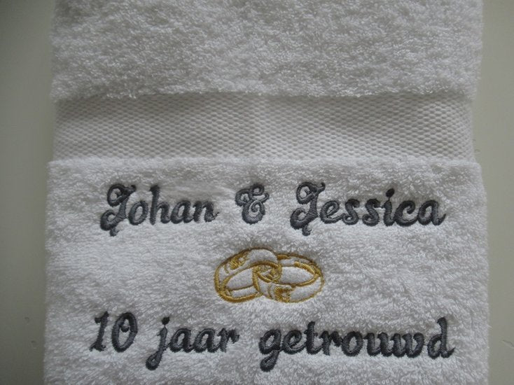 10 jaar getrouwd cadeau met namen