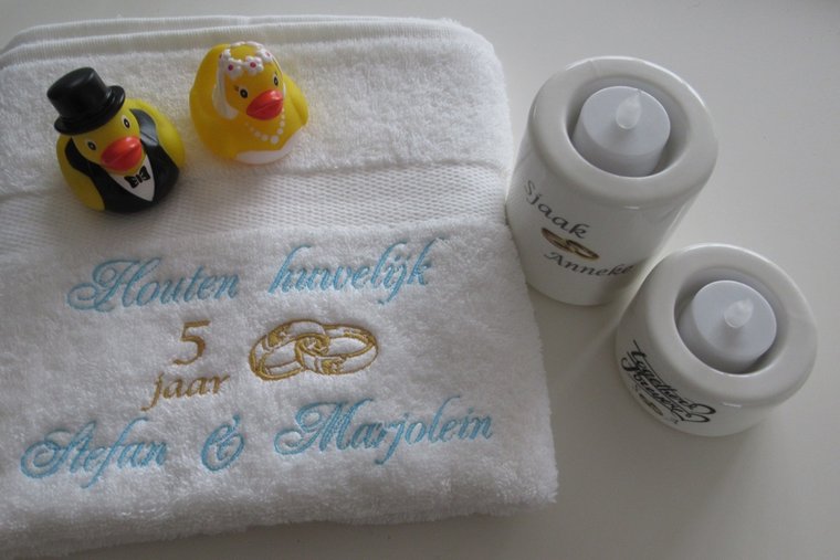 Houten huwelijk cadeau | 5 jaar getrouwd