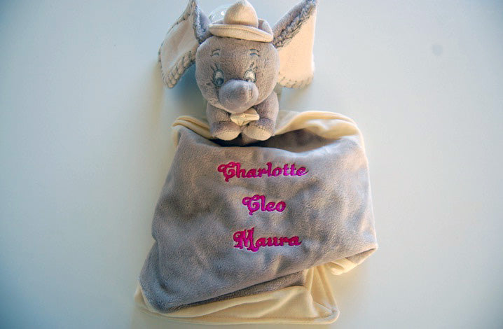 Dombo knuffeldoek met Naam