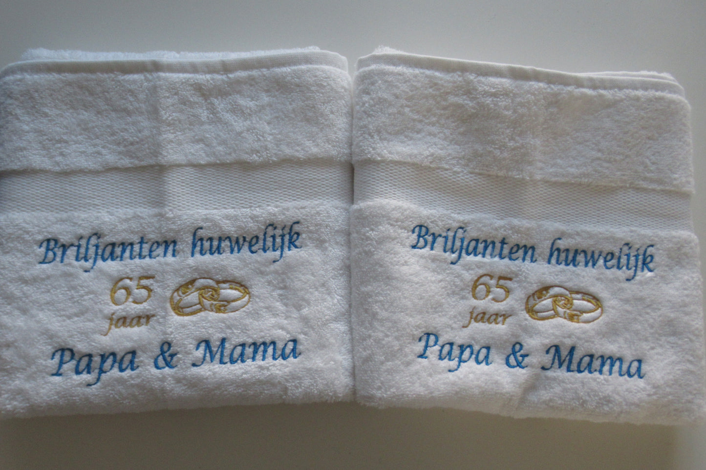 Briljanten huwelijk cadeau | 65 jaar getrouwd