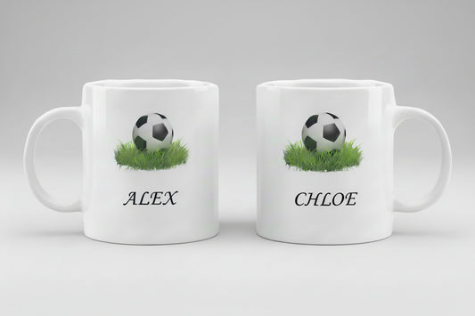 Voetbal Mok met naam bestellen