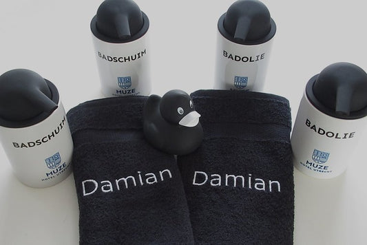 Gastendoek met naam of tekst