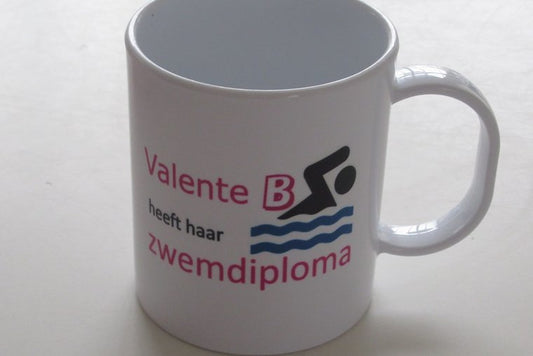 Mok met Naam Zwemdiploma B