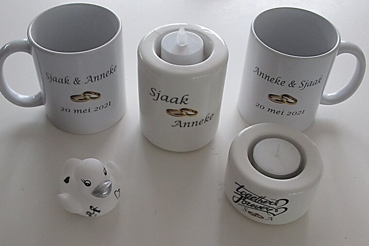 Waxinelichthouder Together Forever