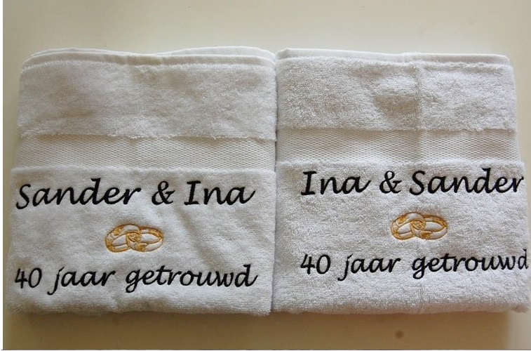 Beste 40 jaar getrouwd cadeau | huwelijksgeschenk bestellen GA-85