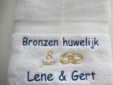 Bronzen huwelijk cadeau