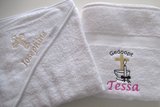 baby handdoek voor doopviering