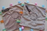 labeldoek knuffeldoek met logo