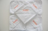 Badcape met logo_