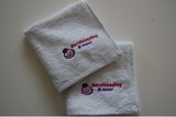 spuugdoek met logo
