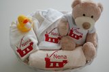 baby cadeau met logo