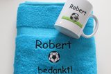 trainer bedankt cadeau