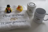 55 jarige trouwdag geschenk