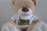Zachte knuffelbeer met Naam + Logo _