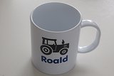 koffiemok met tractor 