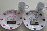 logo servies voor kinderen