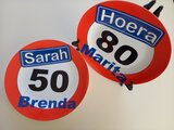 Abraham 50 jaar met naam_