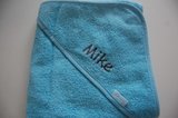 baby handdoek blauw
