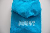 kinderponcho blauw