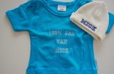 Baby T-shirt met Naam Roze_