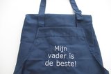 keukenschort navy blue