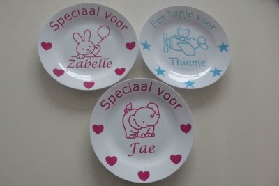 kinderbordjes met naam