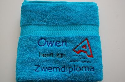 Handdoek zwemdiploma A