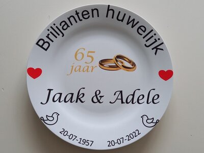 trouwdag cadeau 65 jaar