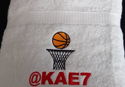 basketbal handdoek