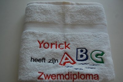 zwemdiploma a b c cadeau