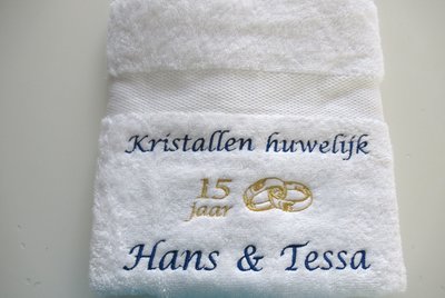 kristallen hwelijk cadeau