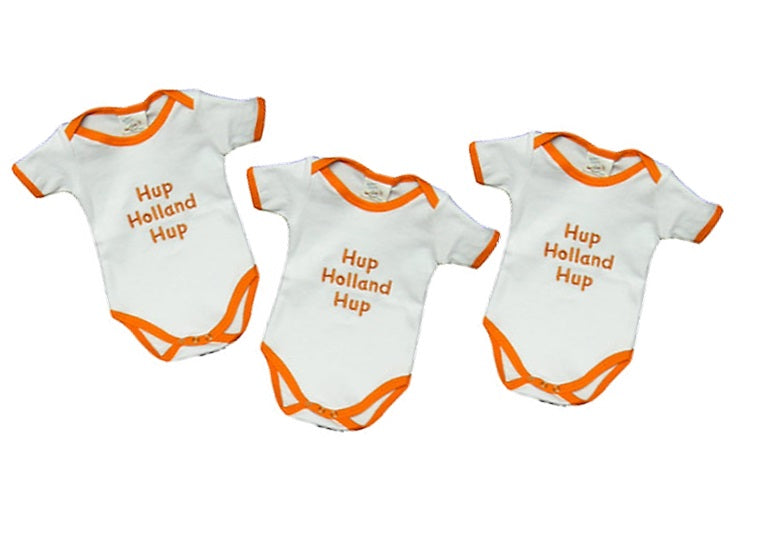 Hup Holland Hup Romper – Oranje baby EK & WK