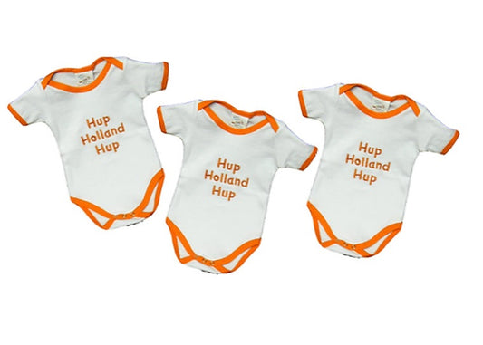 Hup Holland Hup Romper – Oranje baby EK & WK