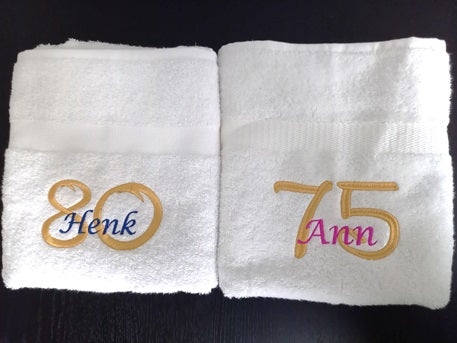 80 jaar cadeau met naam en leeftijd