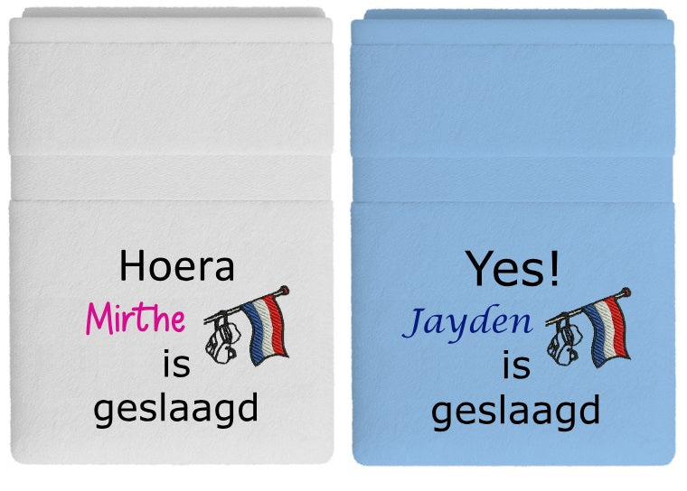 Geslaagd cadeau met naam