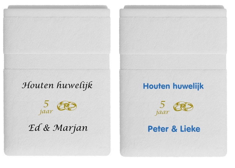 Houten huwelijk cadeau | 5 jaar getrouwd
