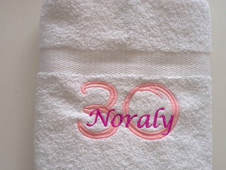 30 jaar cadeau met naam en leeftijd