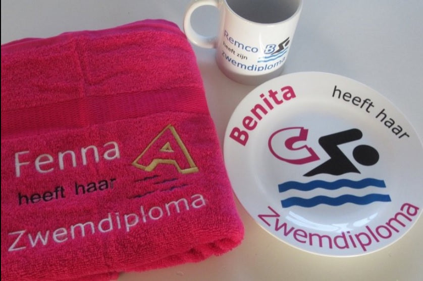 Bordje met Naam Zwemdiploma C