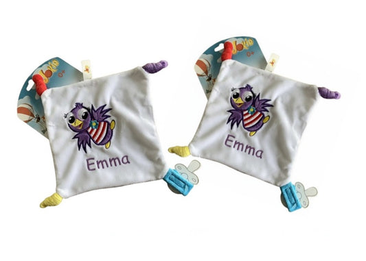 Labeldoekje Jet met Naam – Efteling knuffeldoek