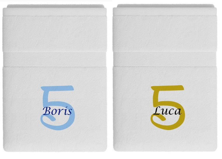 5 jaar cadeau met naam en leeftijd