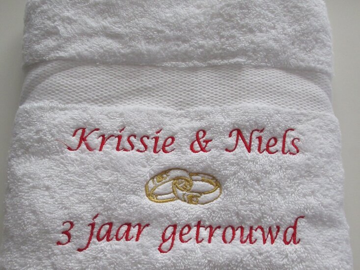 1 jaar getrouwd cadeau met namen