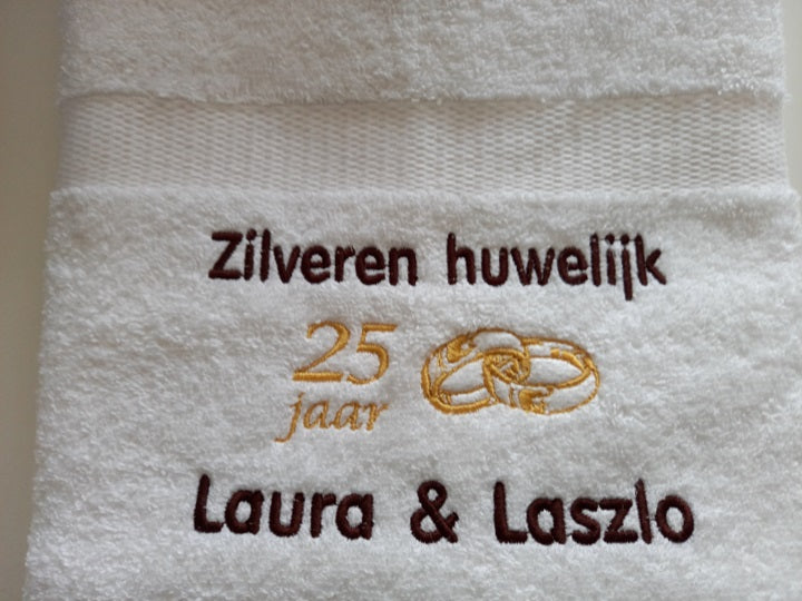 Zilveren huwelijk cadeau | 25 jaar getrouwd