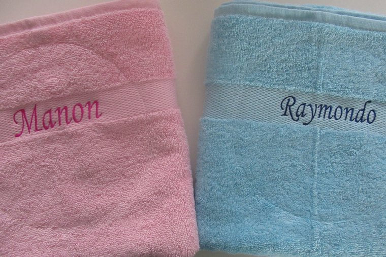 Handdoek met naam