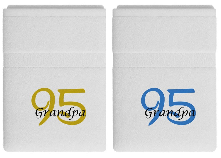 95 jaar cadeau met naam en leeftijd