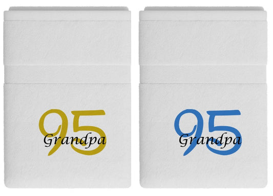 95 jaar cadeau met naam en leeftijd