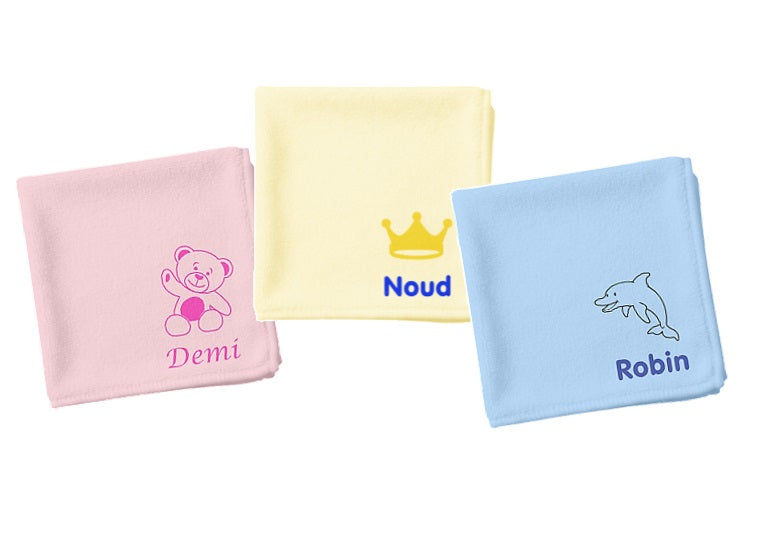 Spuugdoekjes met naam