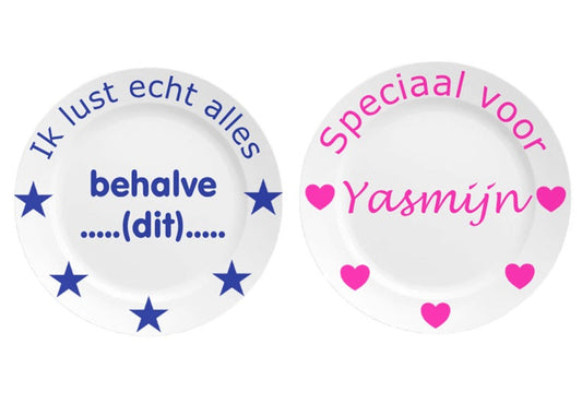 Kinderbordje met naam