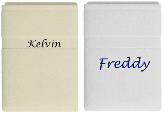 Handdoek met naam