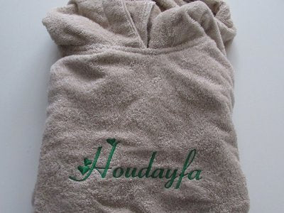 KInderponcho met naam