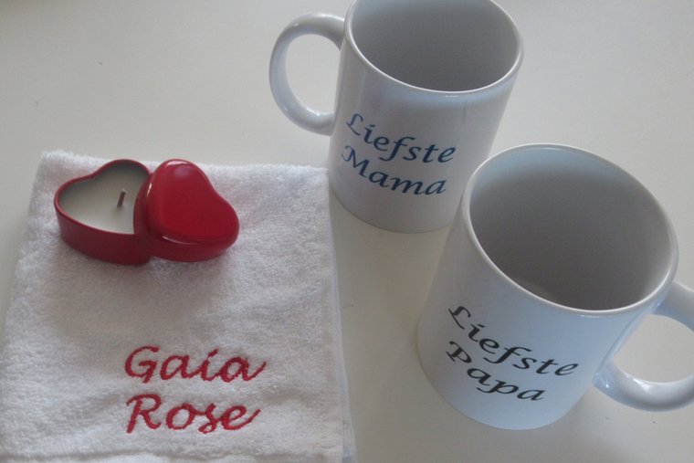 Spuugdoekjes met naam